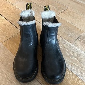 Dr. Martins 2976 Faux Fur Lined Boots